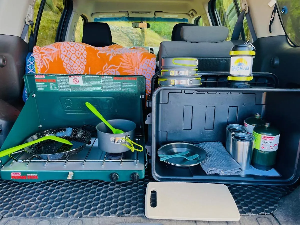 Luksustelt Epic Maui Car Camping Kahului USA